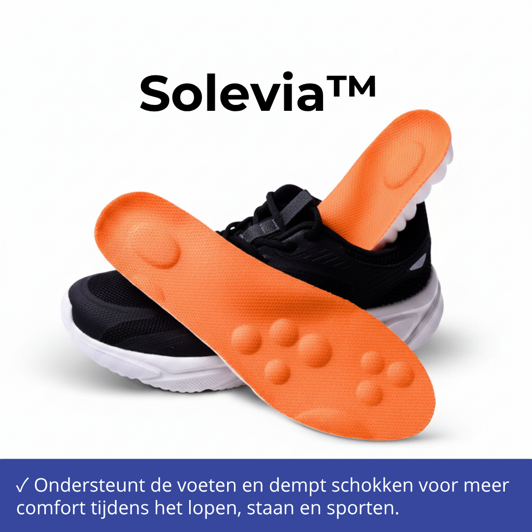 Solevia™ 4D Comfort Inlegzolen Elke Stap Zachter & Comfortabeler