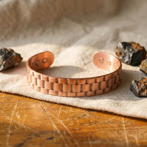 Vera's Ore Men's Copper Bracelet