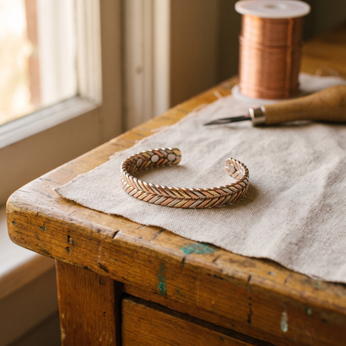 Vera's Copse Copper Bracelet