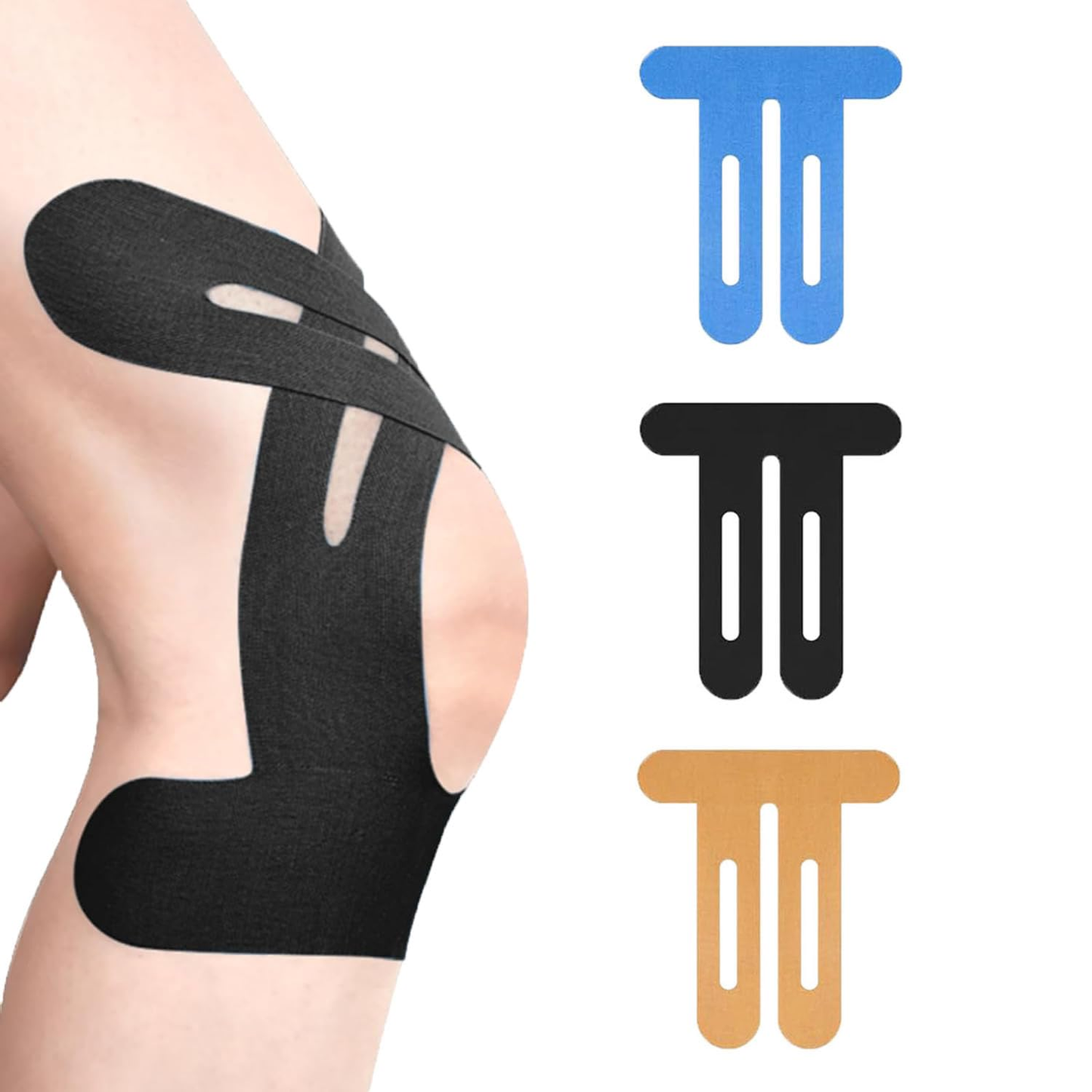 Kinevia™ Pre Cut Knie Support Tape  Vrijer Bewegen, Meer Vertrouwen