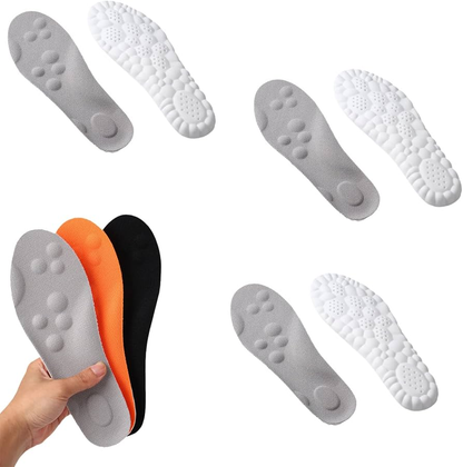 Solevia™ 4D Comfort Inlegzolen Elke Stap Zachter & Comfortabeler
